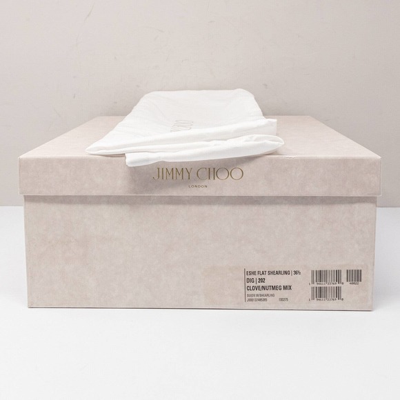 Jimmy Choo Eshe Flat Shearling Booties Size 6.5 US (36.5 EU) - Picture 7 of 8